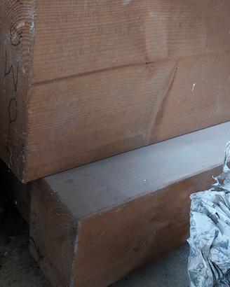 travi di legno nuove 