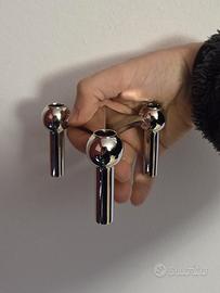 Candelabro Stoff Nagel in metallo - finitura cromo