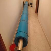 copertura estiva piscina 14x6 m