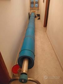 copertura estiva piscina 14x6 m