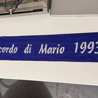 Fiorentina, memorabilia sciarpa ricordo di Mario