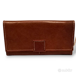 portafoglio vintage Vera pelle di capra per donna