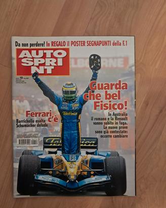 Autosprint 2005 Fisichella vince GP Australia F1 -