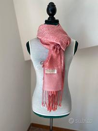 Pashmina Seta e Pashmina Pesca Paisley 180x70