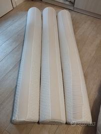 3cuscini paracolpi lettino antiscvolo sponda letto