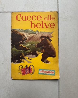 Caccia alle belve - album di figurine anni ‘50