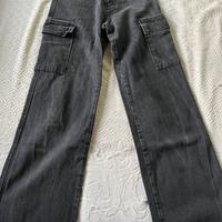 Jeans cargo da ragazza