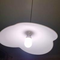 lampadario semi nuovo bianco 