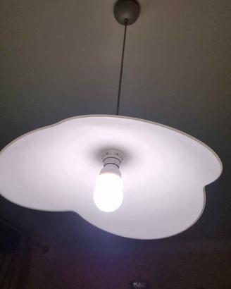 lampadario semi nuovo bianco 