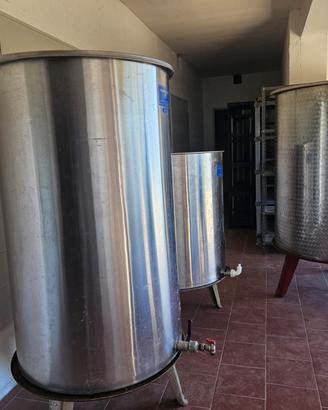 botti in acciaio
