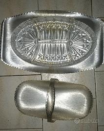 vassoio x grissini con manico + vassoio aperitivo 