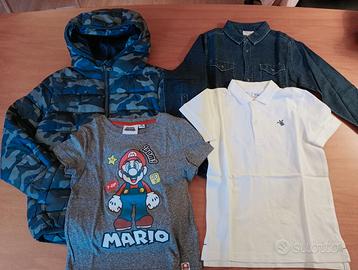 Set abbigliamento bambino anni 6