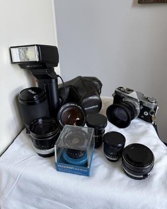 Olympus OM-1MD analogica piu accessori