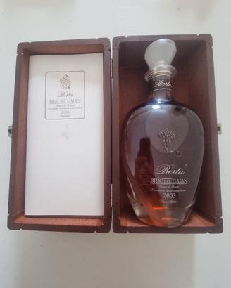 'bric del gaian' distillerie Berta 2003