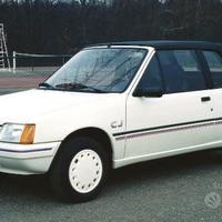 Capote Peugeot 205 cabrio da 1984 a 1992