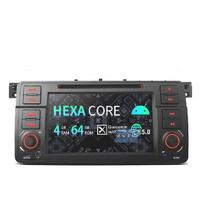 RADIO GPS ANDROID 14 BMW E46 4GB DI RAM 64GB DI RO