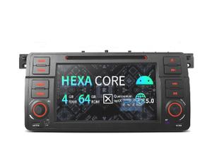 RADIO GPS ANDROID 14 BMW E46 4GB DI RAM 64GB DI RO