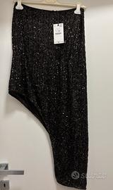 Gonna paillettes Zara tg. L nuova