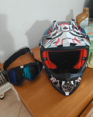 Casco LS2 completo di visiera