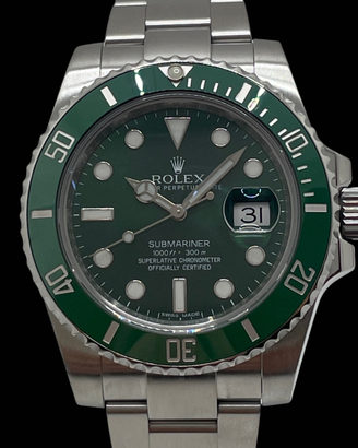 Rolex Submariner Ref. 116610LV Year 2013 *HULK*