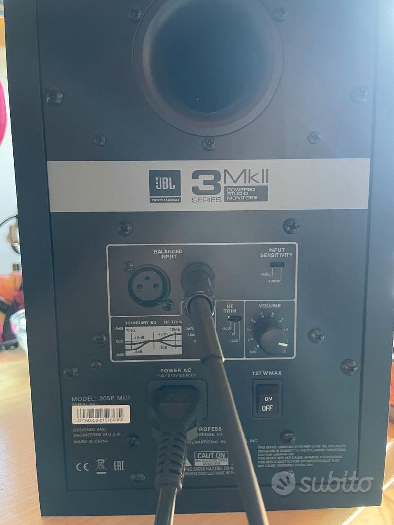 Casse Monitor Jbl 305p Mkii Audio/Video In vendita a Vicenza