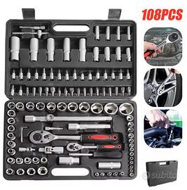 CHIAVI A CRICCHETTO BUSSOLA KIT 108 PZ CHIAVE