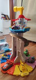 Torre Paw Patrol + tutti i personaggi + camion