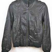 Giacca pelle gold case rocco fraioli tg 46 48 usat