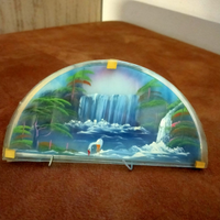 Piccolo dipinto su vetro