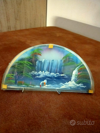 Piccolo dipinto su vetro