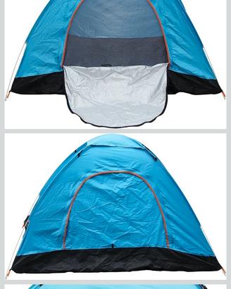 tenda da campeggio a cupola a 3 postii