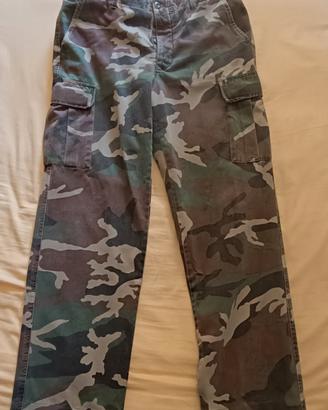 Pantaloni mimetici uomo 