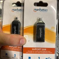 Due adattatori da usb a usb b