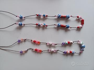 coppia collane stile oriente