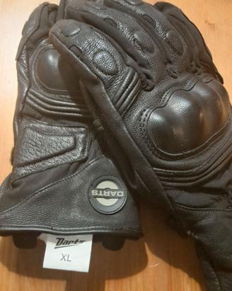 Guanti invernali da moto Darts Austin in pelle.