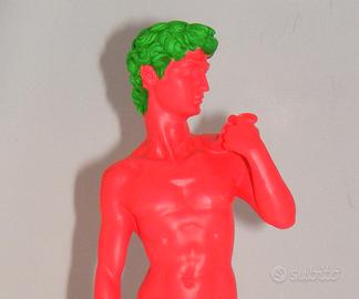 Statuetta David “Psychedelic” decorata a mano