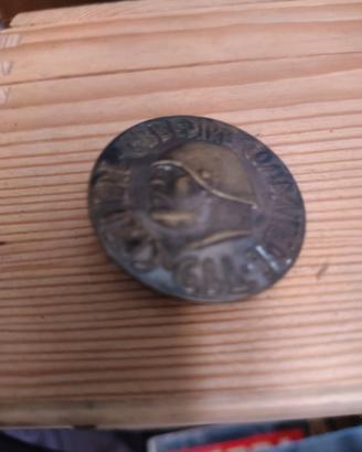 Spilla medaglia OBBEDIRE CREDERE COMBATTERE G.I.L