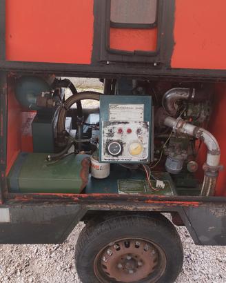 Compressore da cantiere+ sabbiatrice