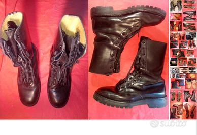 Anfibi militari Pisano in pelle e altri, lotto 3