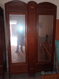 armadio legno massello 