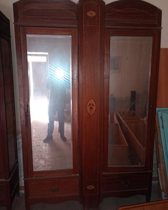 armadio legno massello 