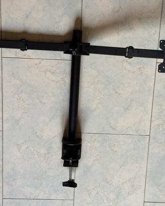 BONTEC Supporto Doppio Monitor da 13” a 27”