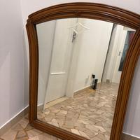 Specchio con cornice di Legno Made in Italy