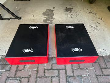 Weightlifting landing pads