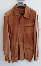 Giacca da uomo scamosciata