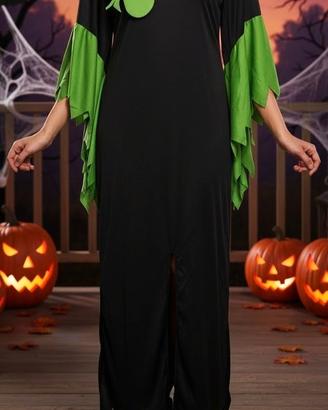 Costume Halloween Donna, Vestito Strega Donna