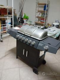 Barbecue con bombola