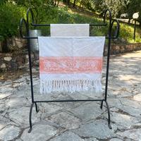 porta asciugamano in ferro battuto