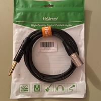 Cavo bilanciato TISINO 2m XLR JACK 6,3