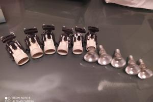 Lampade alogene a fungo Mazda Minisol 30W x 4